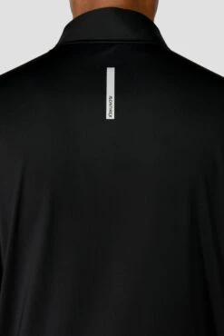 Charge 1/4 Zip - Black -Cheap Unisex Activewear Store 1 4Zip Black BackDetail