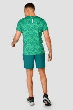 Alto Printed T-Shirt - Mountain Meadow/Deep Sea -Cheap Unisex Activewear Store ALTO PRINTED TEE MOUNTAIN MEADOW DEEP SEA back