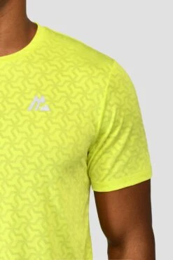 Crux Knit T-Shirt - Lime Frost -Cheap Unisex Activewear Store CRUX KNIT TEE LIME FROST logo