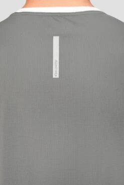 Charge T-Shirt - White/Platinum Grey -Cheap Unisex Activewear Store Charge T Shirt White Platinum Grey Back Detail