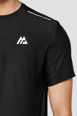 Charge T-Shirt - Black -Cheap Unisex Activewear Store ChargeT shirt Black close