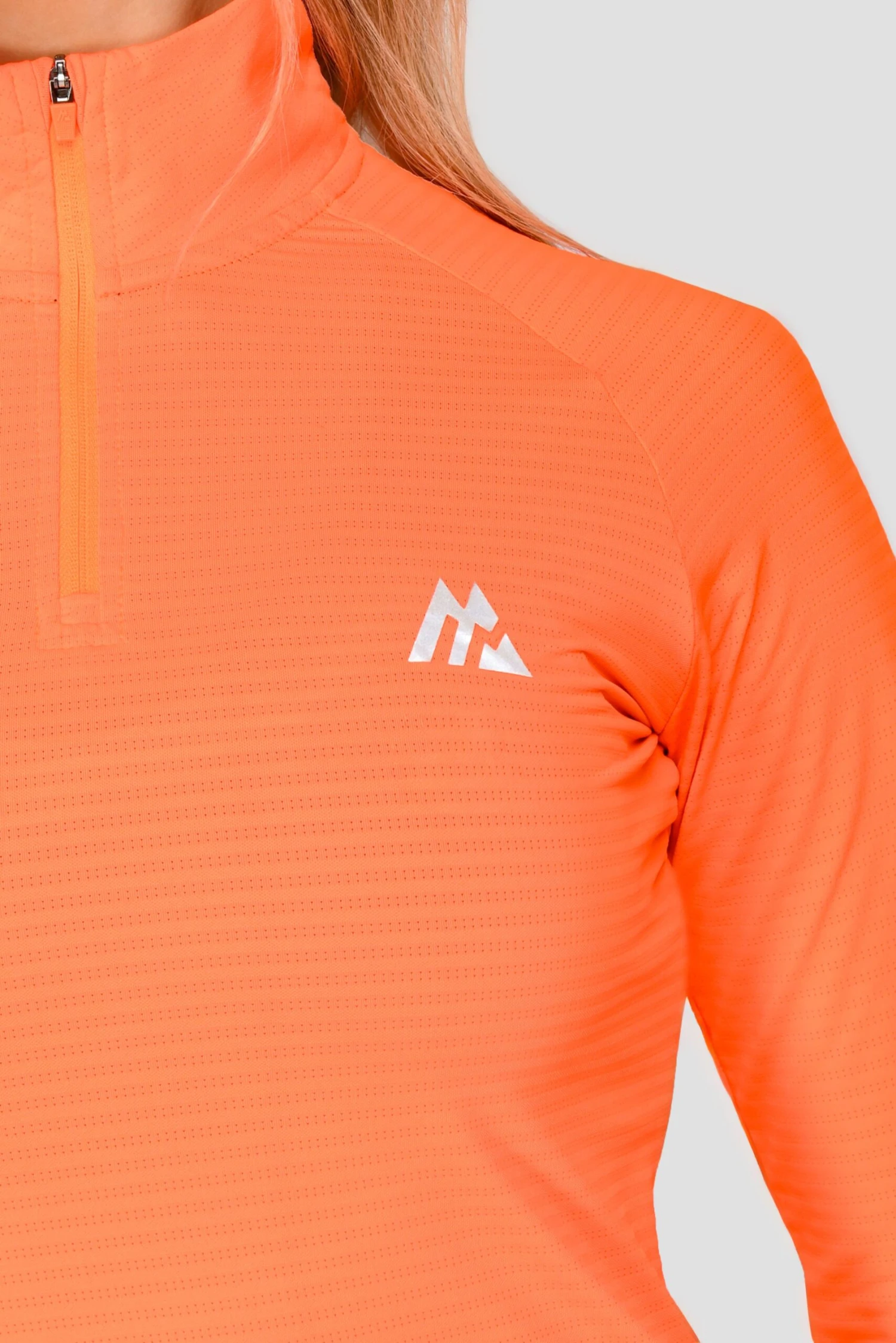 Energy 1/4 Zip - Shocking Orange 5 Energy 1/4 Zip - Shocking Orange - Image 5