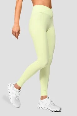 Elevate Legging - Honeydew Green -Cheap Unisex Activewear Store Elevate Legging Honeydew Green other side
