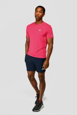 Fly 2.0 T-Shirt - Hibiscus/Fiery Orange/Rouge -Cheap Unisex Activewear Store FLY 2.0 TEE HIBISCUS FIERY ORANGE ROUGE front