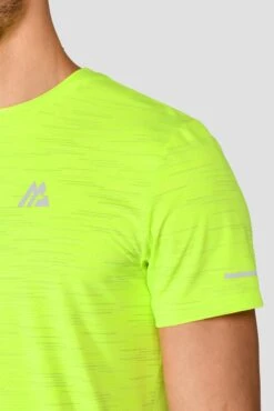 Fly 2.0 T-Shirt - OG Neon/Platinum Grey/White -Cheap Unisex Activewear Store FLY 2.0 TEE OG NEON PLATINUM GREY WHITE Close detail