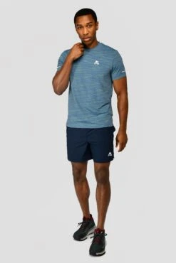 Fly 2.0 T-Shirt - Steel Blue/OG Neon/Moonstone -Cheap Unisex Activewear Store FLY 2.0 TEE STEEL BLUE OG NEON MOONSTONE front