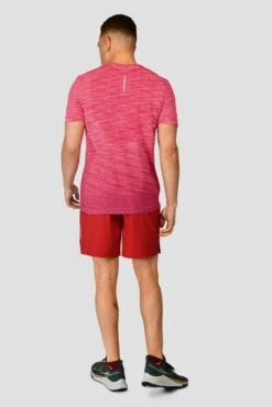 Fly 2.0 Short - Burgundy -Cheap Unisex Activewear Store FLY SHORT BURGENDY full back