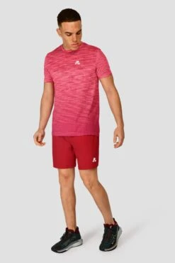 Fly 2.0 Short - Burgundy -Cheap Unisex Activewear Store FLY SHORT BURGENDY full front