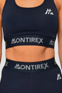 Icon Full Length Legging - Midnight Blue -Cheap Unisex Activewear Store IconFullLengthLegging MidnightBlue Close