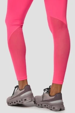 Icon Full Length Legging - Neon Pink -Cheap Unisex Activewear Store IconFullLengthLegging NeonPink Legdetail