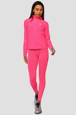 Icon Full Length Legging - Neon Pink -Cheap Unisex Activewear Store IconFullLengthLegging NeonPink front