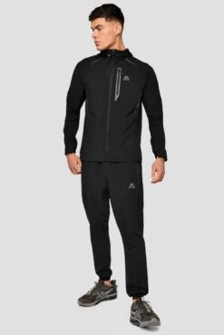 Lumos Woven Pant - Black -Cheap Unisex Activewear Store Lumos Pants Black Full front