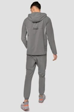 Lumos Jacket - Cement Grey 10 Lumos Jacket - Cement Grey -Cheap Unisex Activewear Store Lumos jacket Cement Grey Full Back