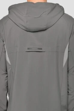 Lumos Jacket - Cement Grey 11 Lumos Jacket - Cement Grey -Cheap Unisex Activewear Store Lumosjacket CementGrey Backdetail