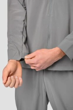 Lumos Jacket - Cement Grey 13 Lumos Jacket - Cement Grey -Cheap Unisex Activewear Store Lumosjacket CementGrey Sleevedetail