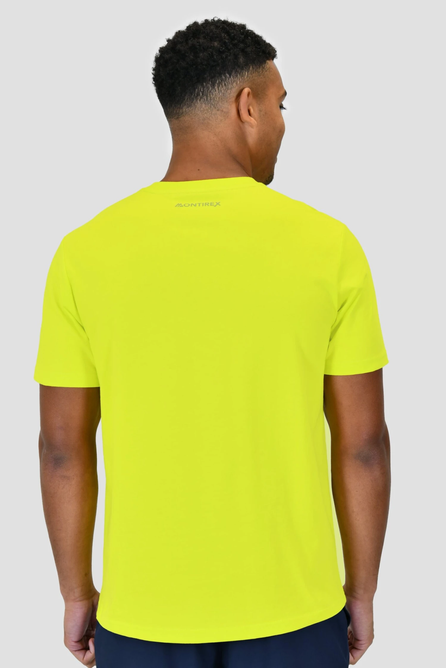 M Logo T-Shirt - Electric Lime 2 M Logo T-Shirt - Electric Lime - Image 2