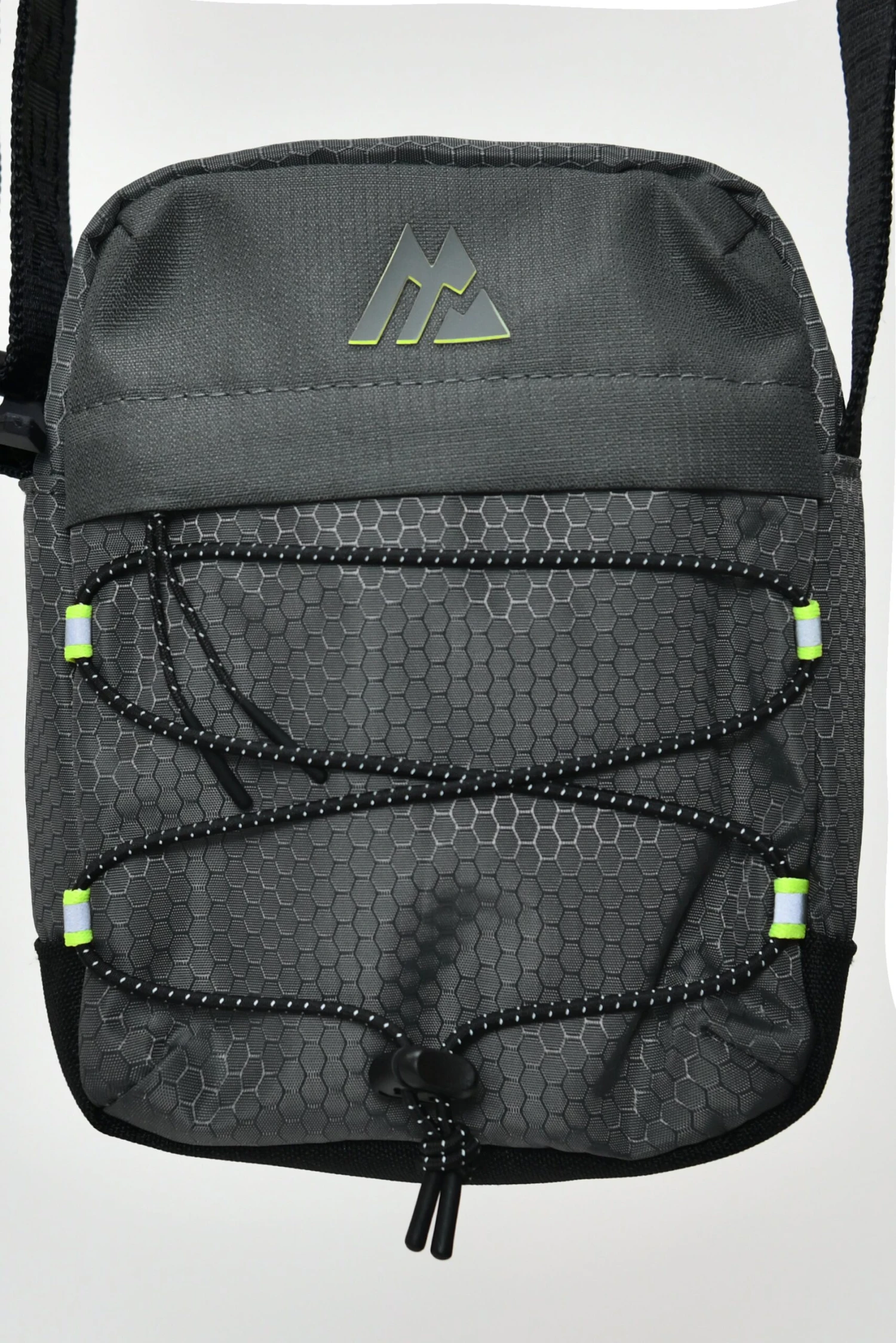 MTX 2.0 Crossbody Bag - Cement Grey/Electric Lime 4 MTX 2.0 Crossbody Bag - Cement Grey/Electric Lime - Image 4