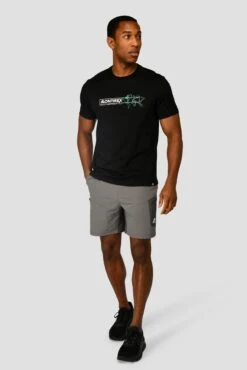 MTX Global T-Shirt - Black -Cheap Unisex Activewear Store MTX GLOBAL TEE BLACK front