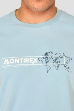 MTX Global T-Shirt - Moonstone -Cheap Unisex Activewear Store MTX GLOBAL TEE MOONSTONE front detail