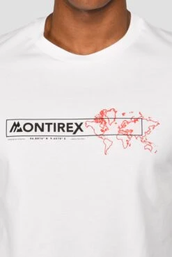 MTX Global T-Shirt - White 7 MTX Global T-Shirt - White -Cheap Unisex Activewear Store MTX GLOBAL TEE WHITE close detail