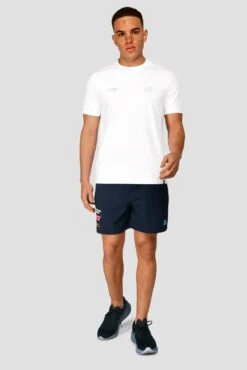 MTX Run Vital Cotton T-Shirt - White -Cheap Unisex Activewear Store MTX RUN VITAL COTTON TEE WHITE front