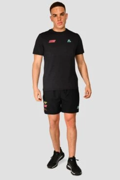 MTX Run Vital T-Shirt - Black -Cheap Unisex Activewear Store MTX RUN VITAL TEE BLACK front