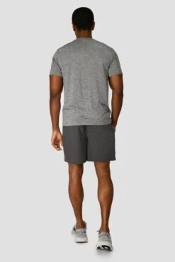 MTX Run Vital T-Shirt - Jet Grey -Cheap Unisex Activewear Store MTX RUN VITAL TEE JET GREY back