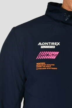 MTX Run Vital Windbreaker - Midnight Blue -Cheap Unisex Activewear Store MTX RUN VITAL WINDBREAKER MIDNIGHT BLUE logo side2