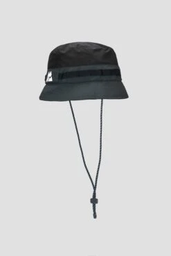 MTX Tech Bucket Hat - Black/Asphalt -Cheap Unisex Activewear Store MTX TECH BUCKET HAT BLACK ASPHALT back side