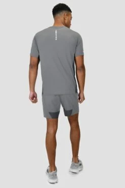 MTX Trail 2.0 T-Shirt - Cement Grey/Jet Grey -Cheap Unisex Activewear Store MTX TRAIL 2.0 TEE CEMENT GREY JET GREY back