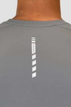 MTX Trail 2.0 T-Shirt - Cement Grey/Jet Grey -Cheap Unisex Activewear Store MTX TRAIL 2.0 TEE CEMENT GREY JET GREY back detail