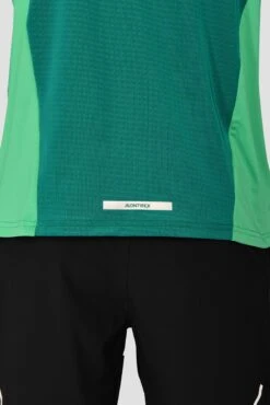 Junior Rush 1/4 Zip - Mountain Meadow/Deep Sea 10 Junior Rush 1/4 Zip - Mountain Meadow/Deep Sea -Cheap Unisex Activewear Store RUSH 1 4 ZIP MOUNTAIN MEADOW DEEP SEA close back detail