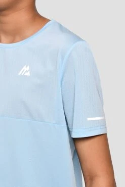 Junior Rush Running T-Shirt - Argentinian Blue -Cheap Unisex Activewear Store RUSH TEE ARGENTINIAN BLUE logo