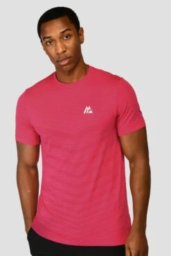 Cheap Unisex Activewear Store 17 Speed Seamless T-Shirt - Hibiscus/Neon Pink