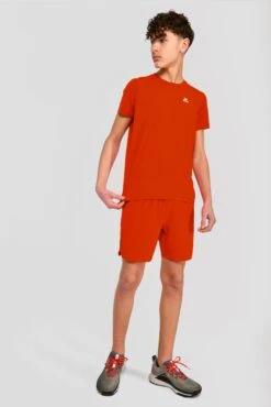 Junior Speed T-Shirt - Cardinal Red -Cheap Unisex Activewear Store SPEED TEE CARDINAL RED front.jpg2