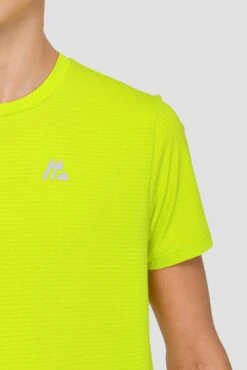 Junior Speed T-Shirt - Electric Lime -Cheap Unisex Activewear Store SPEED TEE ELECTRIC LIME logo