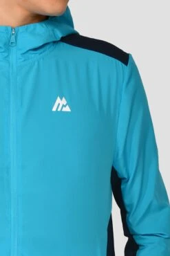 Junior Speed Windbreaker - Midnight Blue/Maya Blue -Cheap Unisex Activewear Store SPEED WINDBREAKER MIDNIGHT BLUE MAYA BLUE close