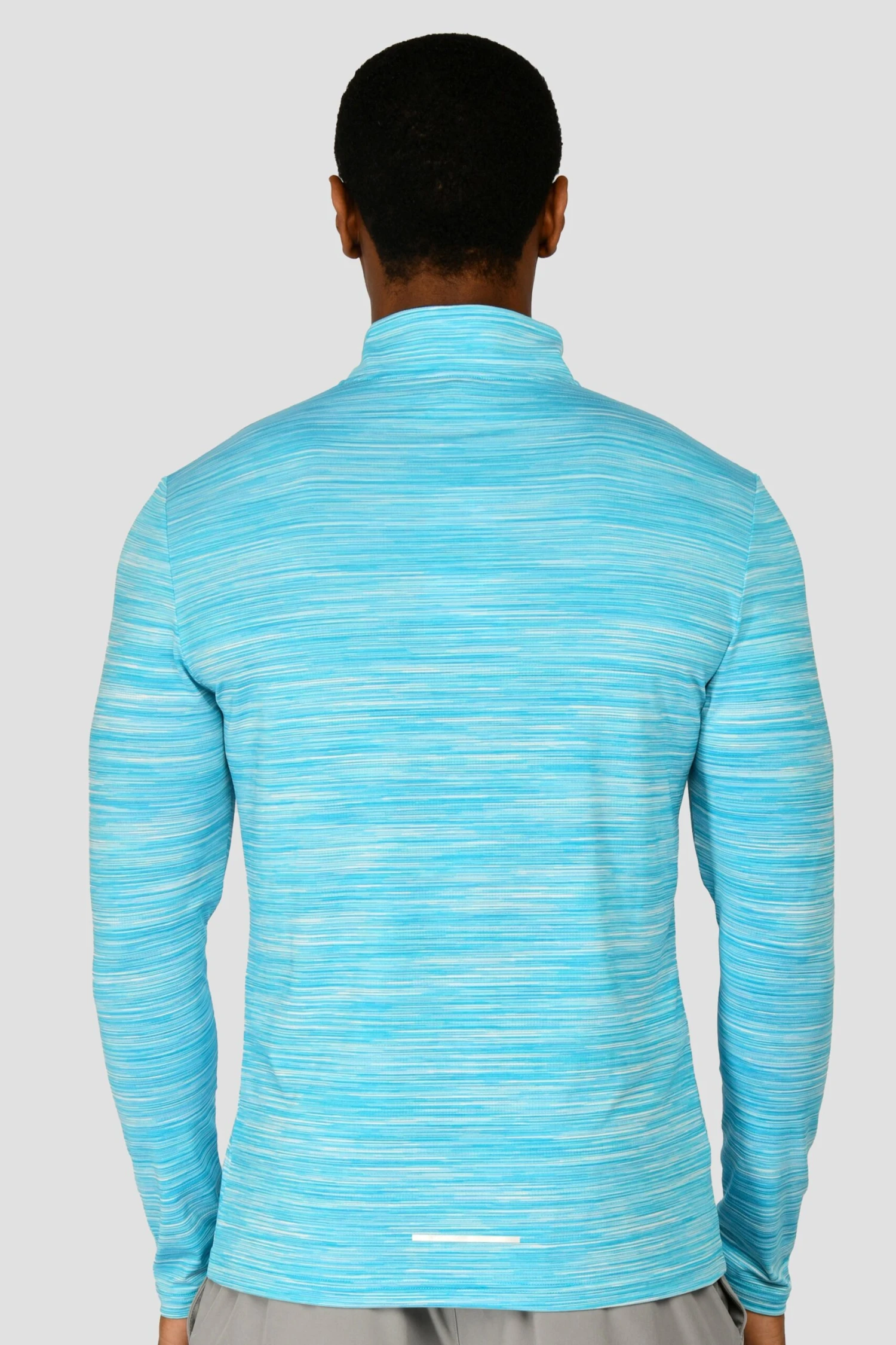 Trail 2.0 1/4 Zip - Neon Blue/White 2 Trail 2.0 1/4 Zip - Neon Blue/White - Image 2