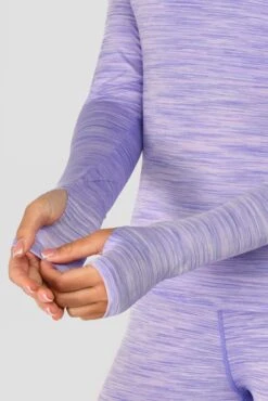 Women's Trail 2.0 1/4 Zip - Lilac Multi -Cheap Unisex Activewear Store TRAIL 2.0 1 4 ZIP LILAC BLOOM MAGNOLIA PEARLY HEATHER AMETHYST sleeve detail