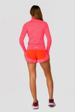 Women's Trail 2.0 1/4 Zip - Neon Pink/Red -Cheap Unisex Activewear Store TRAIL 2.0 1 4 ZIP NEON PINK MAGENTA PINK PUNCH SHOCKING PINK FIESTA RED FULLBACK