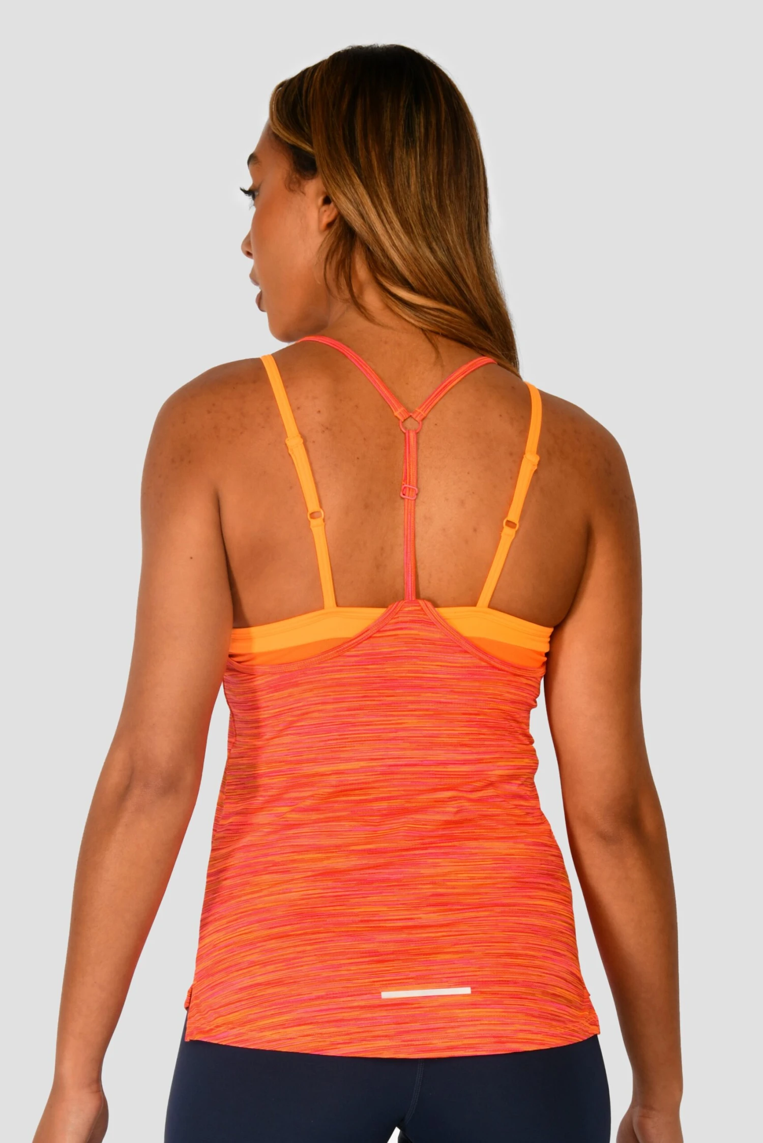 Trail 2.0 Strappy Vest - Neon Pink/Orange/Red Multi 2 Trail 2.0 Strappy Vest - Neon Pink/Orange/Red Multi - Image 2