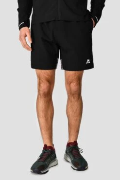 Trail Panel 2.0 Short - Black/Blue/Orange 7 Trail Panel 2.0 Short - Black/Blue/Orange -Cheap Unisex Activewear Store TRAIL PANEL 2.0 SHORT BLACK SAFETY ORANGE MAYA BLUE front