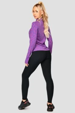 Women's Trail 2.0 1/4 Zip - Purple/Blue -Cheap Unisex Activewear Store TRAIL2.01 4ZIP PURPLE ELECTRICPURPLE NEONBLUE SHOCKINGPINK back