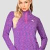 Women's Trail 2.0 1/4 Zip - Purple/Blue