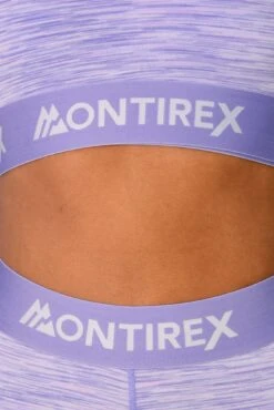 Trail Icon Long Sleeve Crop Top - Lilac Multi -Cheap Unisex Activewear Store TRAILICONLSCROP LILACBLOOM MAGNOLIA PEARLYHEATHER AMETHYST branddetail