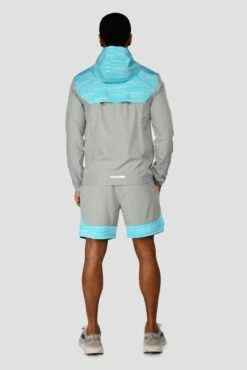 Trail Panel 2.0 Short - Platinum Grey/Neon Sky/Maya Blue -Cheap Unisex Activewear Store TRAILPANEL2.0SHORT PLATINUMGREY NEONSKY MAYABLUE fullback 7559b765 a0a7 4d63 956a aa94c45ab457