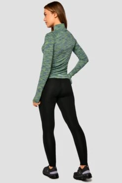 Trail 2.0 1/4 Zip - Green/Blue Multi -Cheap Unisex Activewear Store Trail1 4Zip BLUE GREEN CAPRI FullBack