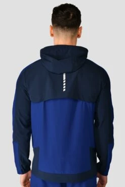 Cheap Unisex Activewear Store -Cheap Unisex Activewear Store VECTOR JACKET MIDNIGHT BLUE MARINE BLUE Close back