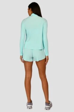 Women's Vital 1/4 Zip - Arctic Blue -Cheap Unisex Activewear Store VITAL 1 4 ZIP ARCTIC BLUE back