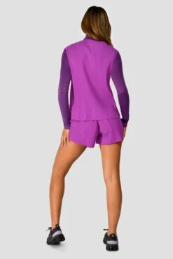 Women's Vital 1/4 Zip - Electric Purple -Cheap Unisex Activewear Store VITAL 1 4 ZIP ELECTRIC PURPLE back